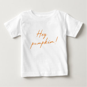 Hey Pumpkin Halloween Burnt Oranje Handgeschreven