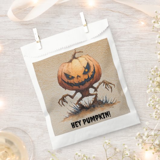 Hey Pumpkin | Halloween Spooky Favoriete Tassen Bedankzakje (Geknipt)