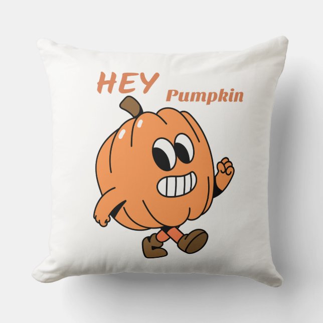 Hey Pumpkin Kussen (Voorkant)