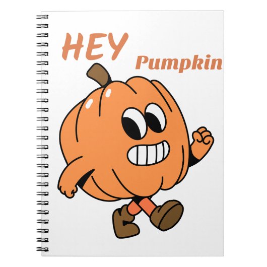 Hey Pumpkin Notitieboek (Voorkant)