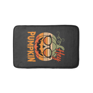 Hey Pumpkin Retro Halloween Zonnebril Badmat