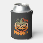 Hey Pumpkin Retro Halloween Zonnebril Blikjeskoeler (Blikje Voorkant)