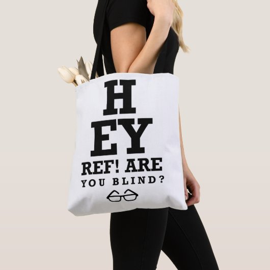Hey Ref ben je blind Tote Bag (Dichtbij)
