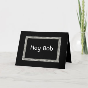 HEY ROB - vraag om mijn getuige uitnodiging - geru