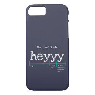 Hey Scale Heyyy Funny iPhone 8/7 Hoesje