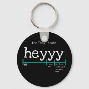 Hey Scale Heyyy Funny Sleutelhanger