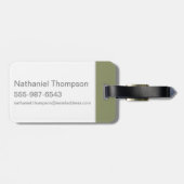 Hey Scooby-Doo Tribal Square Graphic Bagagelabel (Achterkant horizontaal)