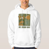 Hey Scooby-Doo Tribal Square Graphic Hoodie (Voorkant)