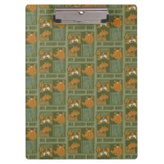 Hey Scooby-Doo Tribal Square Graphic Klembord