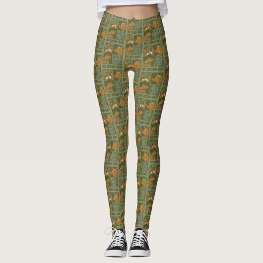 Hey Scooby-Doo Tribal Square Graphic Leggings (Voorkant)