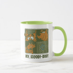Hey Scooby-Doo Tribal Square Graphic Mok