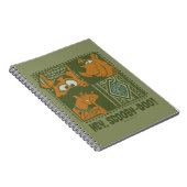 Hey Scooby-Doo Tribal Square Graphic Notitieboek (Rechterzijde)
