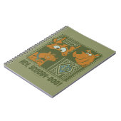 Hey Scooby-Doo Tribal Square Graphic Notitieboek (Linkerzijde)