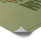 Hey Scooby-Doo Tribal Square Graphic Poster (Hoek)