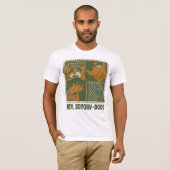 Hey Scooby-Doo Tribal Square Graphic T-shirt (Voorkant volledig)