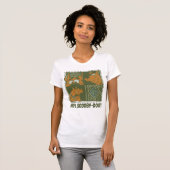 Hey Scooby-Doo Tribal Square Graphic T-shirt (Voorkant volledig)