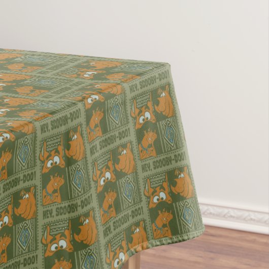 Hey Scooby-Doo Tribal Square Graphic Tafelkleed (Voorbeeld)