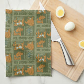 Hey Scooby-Doo Tribal Square Graphic Theedoek (Quarter Fold)