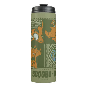 Hey Scooby-Doo Tribal Square Graphic Thermosbeker