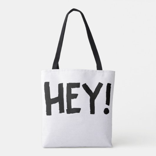 Hey shirt tote bag (Achterkant)