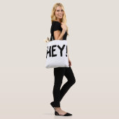 Hey shirt tote bag (Op model)