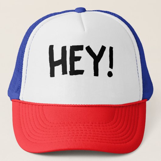 Hey shirt trucker pet (Voorkant)