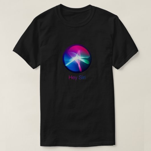 Hey Siri T-shirt (Design voorkant)
