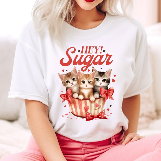 Hey Sugar Valentijn Kittens T-shirt