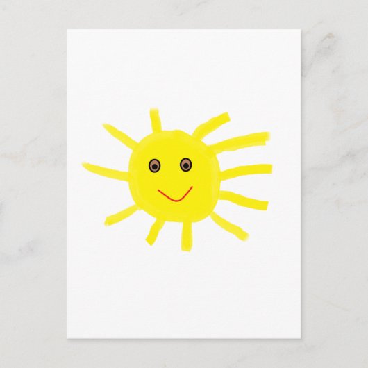 Hey Sunshine 85 Briefkaart (Voorkant)