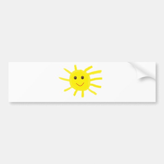 Hey Sunshine Bumpersticker (Voorkant)