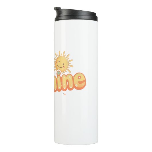 "Hey Sunshine" with Smiling Sun Thermosbeker (Geroteerd rechts)