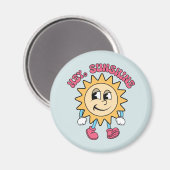 Hey, Sunshine - Zomervibes Magneet (Voorkant / Achterkant)