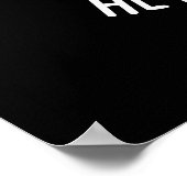 Hey Swee-Tea Funny Sweet Tea Pun Dark BG Poster (Hoek)