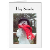 HEY SWEETIE-MELT MY HEART "BIRTHDAY"-KAART (Voorkant)