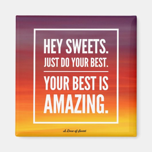 Hey Sweets Magnet (Voorkant)