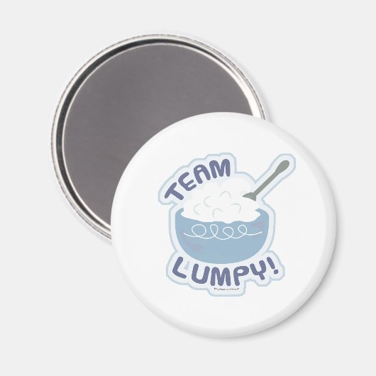 Hey Team Lumpy Potatoes Magneet (Voorkant / Achterkant)