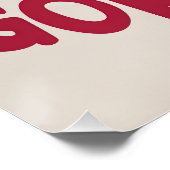 Hey There Gorgeous - Leuke kat met zonnebril gepla Perfect Poster (Hoek)