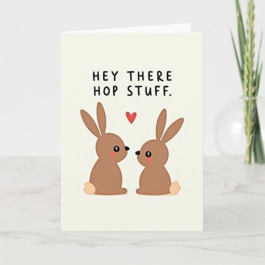 Hey There Hop Stuff Kaart (Voorkant)