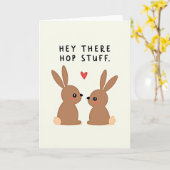 Hey There Hop Stuff Kaart (Gele Bloem)