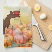 “Hey There Pumkin” Keukenhanddoek (Quarter Fold)