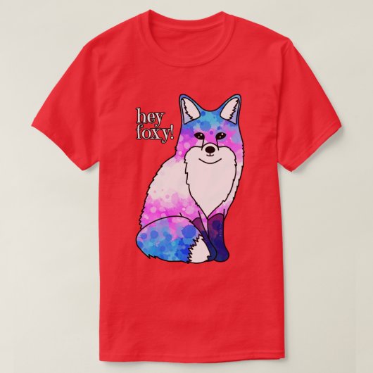 Hey Trans Foxy T-shirt (Design voorkant)