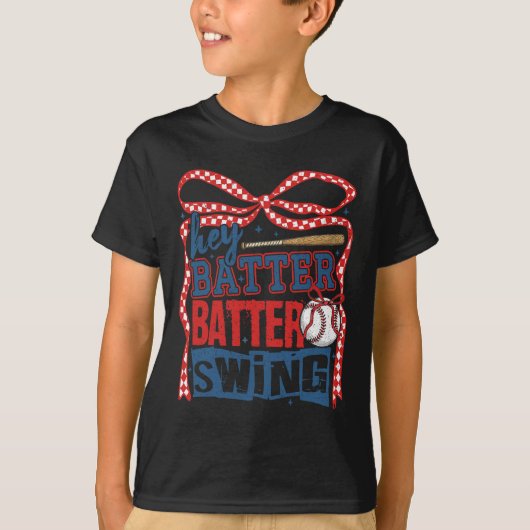 Hey Tter Swing Verkoop Coquette Bow T-shirt (Voorkant)