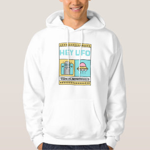 Hey UFO neem me mee met je alsjeblieft T-Shirt