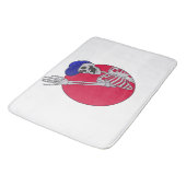 Hey Vrienden Cool en Grappig Skelet Badmat (Gekanteld)