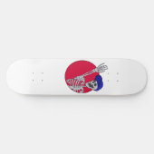 Hey Vrienden Cool en Grappig Skelet Persoonlijk Skateboard (Horizontaal)
