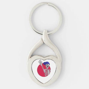 Hey Vrienden Cool en Grappig Skelet Sleutelhanger