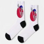 Hey Vrienden Cool en Grappig Skelet Sokken (Links)