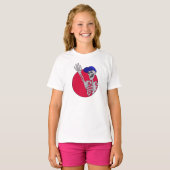 Hey Vrienden Cool en Grappig Skelet T-shirt (Voorkant volledig)