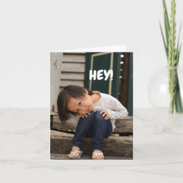 HEY, VRIENDSCHAP KAART