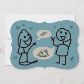 Hey Wanna Uitnodiging Kaart door RoseWrites (Voorkant)